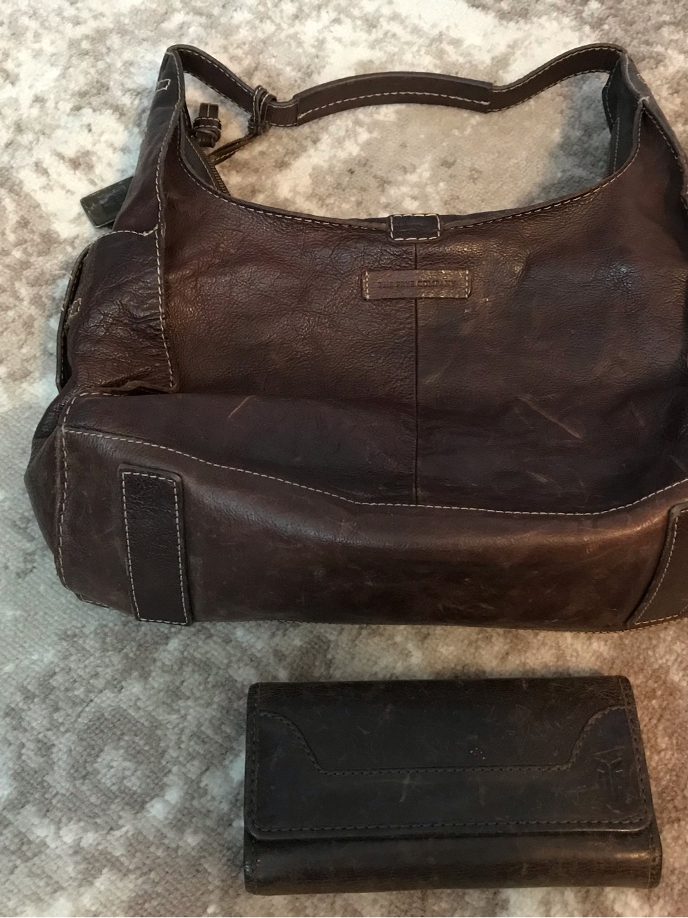 Frye Melissa Shoulder Bag and Leather Frye Wallet